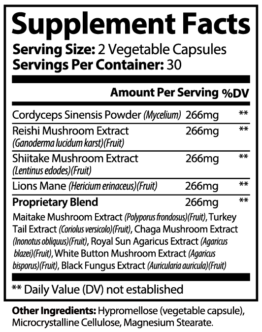 Milieu Mushroom Complex 10 X