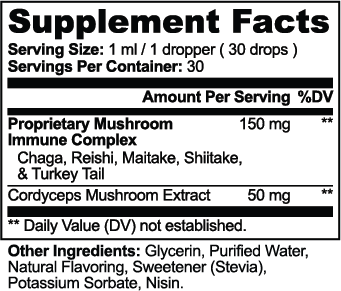 Milieu Adaptogen Immunity Drops