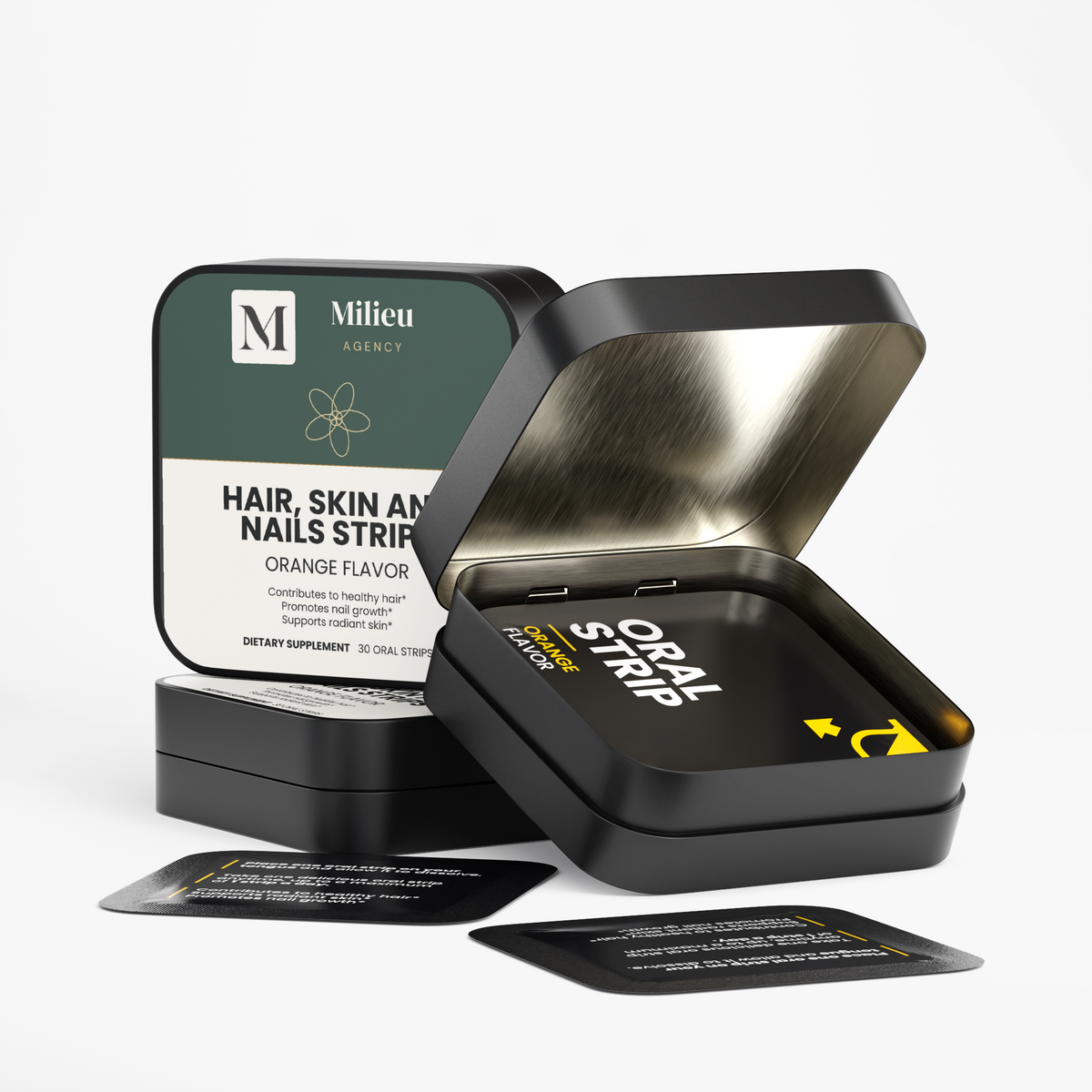 Milieu Hair, Skin and Nails Strips