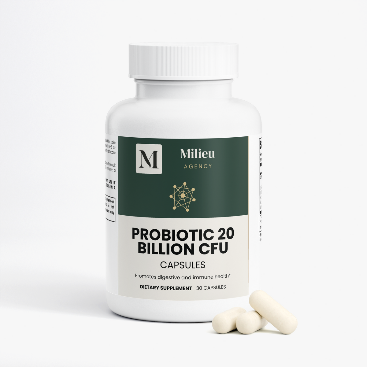 Milieu Probiotic 20 Billion