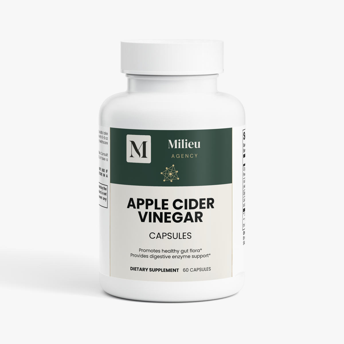 Milieu Apple Cider Vinegar Capsules