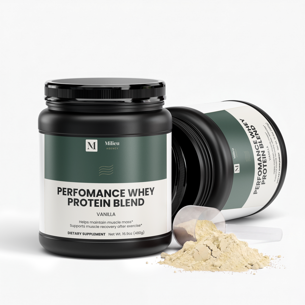 Milieu Performance Whey Protein Blend (Vanilla)