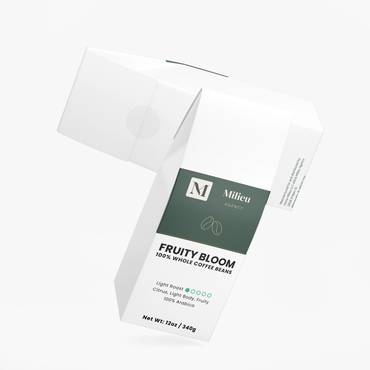 Milieu Fruity Bloom Coffee (Light Roast)