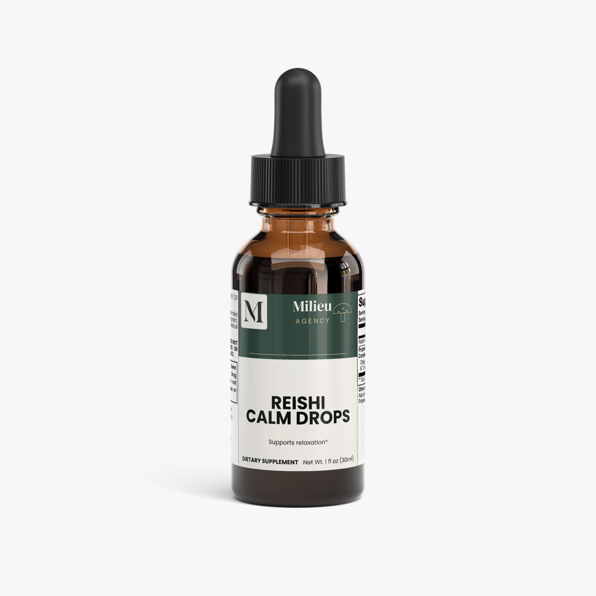 Milieu Reishi Calm Drops