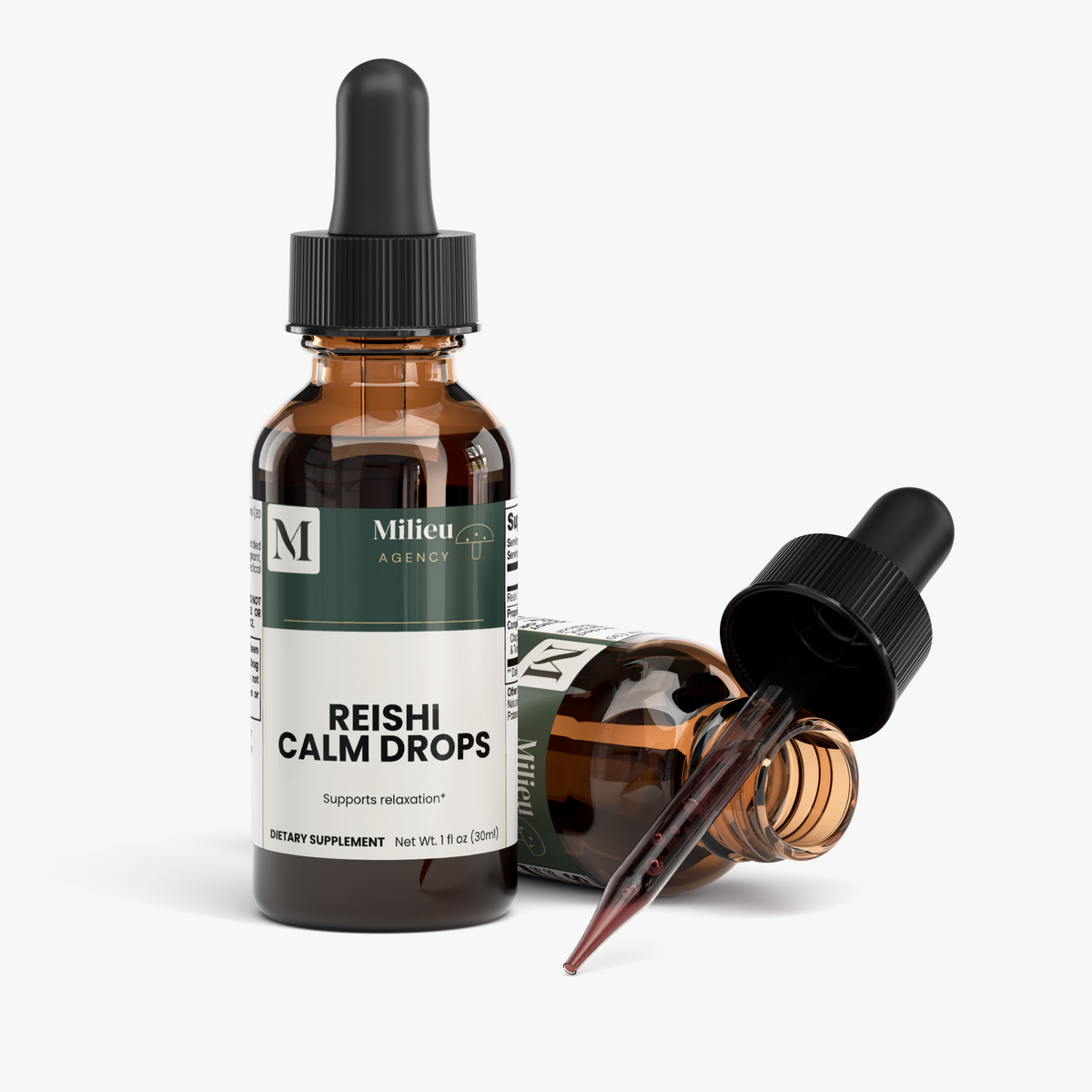 Milieu Reishi Calm Drops