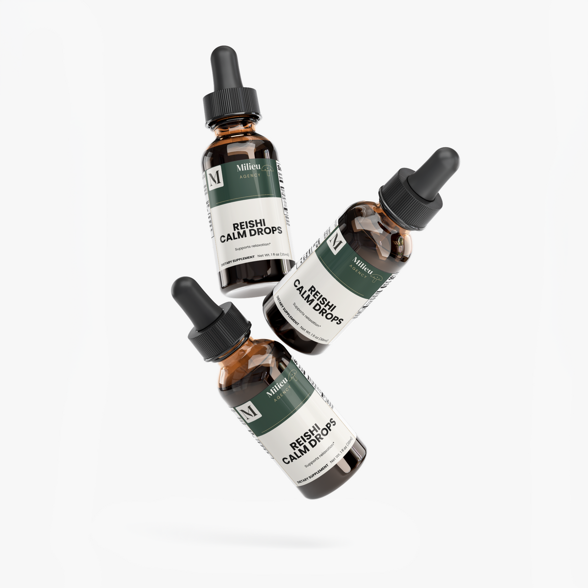 Milieu Reishi Calm Drops