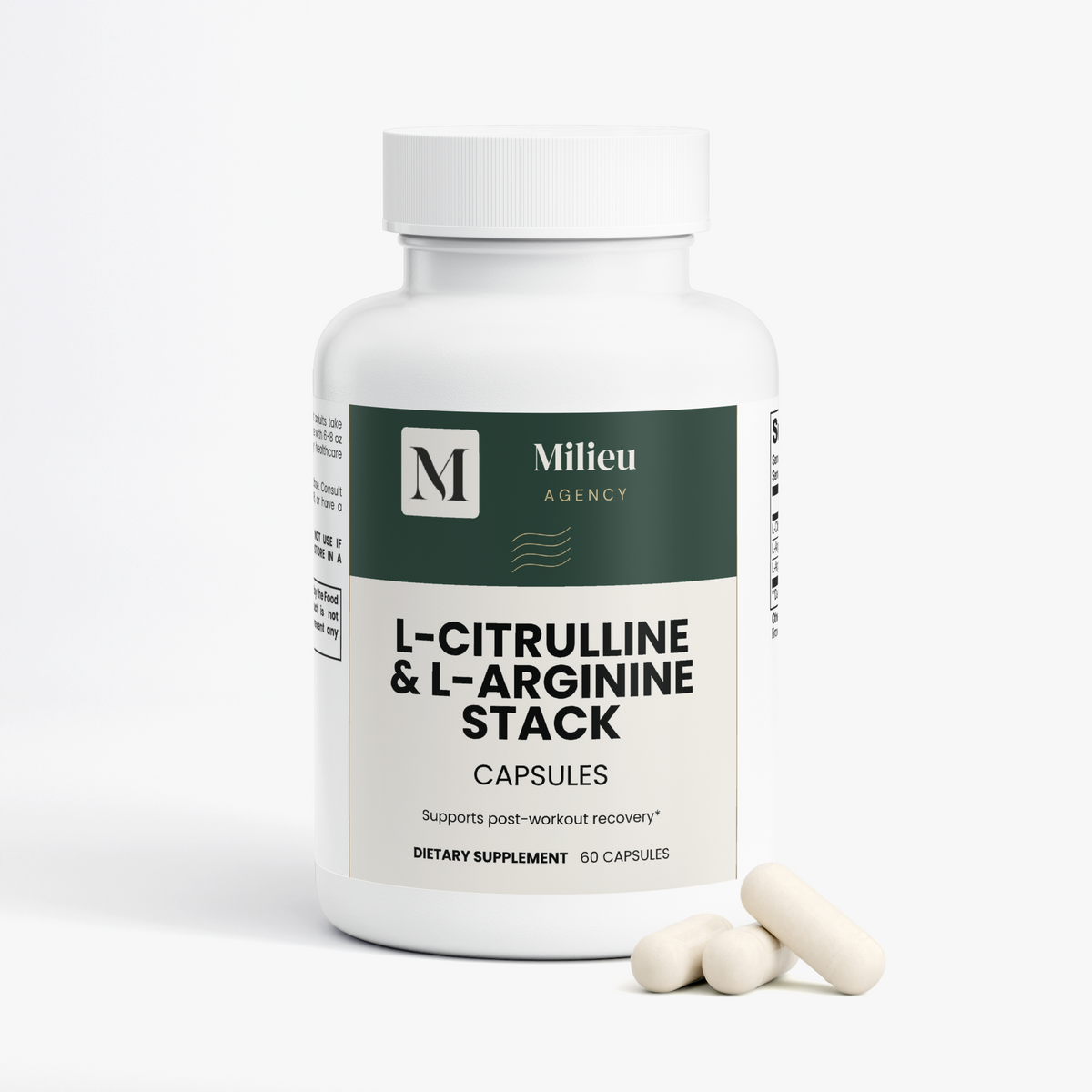 Milieu L-Citrulline & L-Arginine Stack
