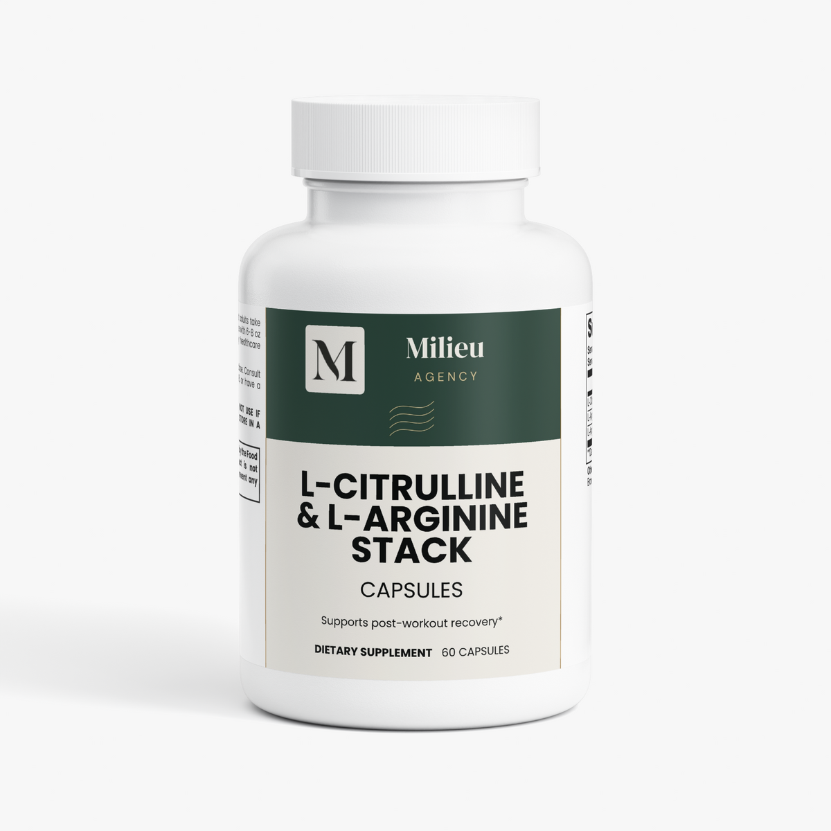 Milieu L-Citrulline & L-Arginine Stack
