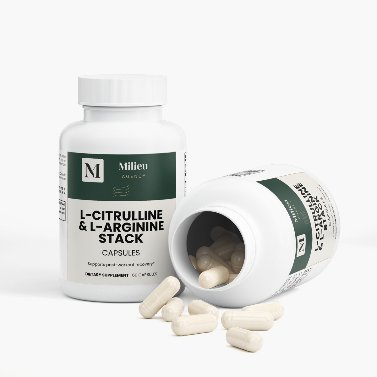 Milieu L-Citrulline & L-Arginine Stack