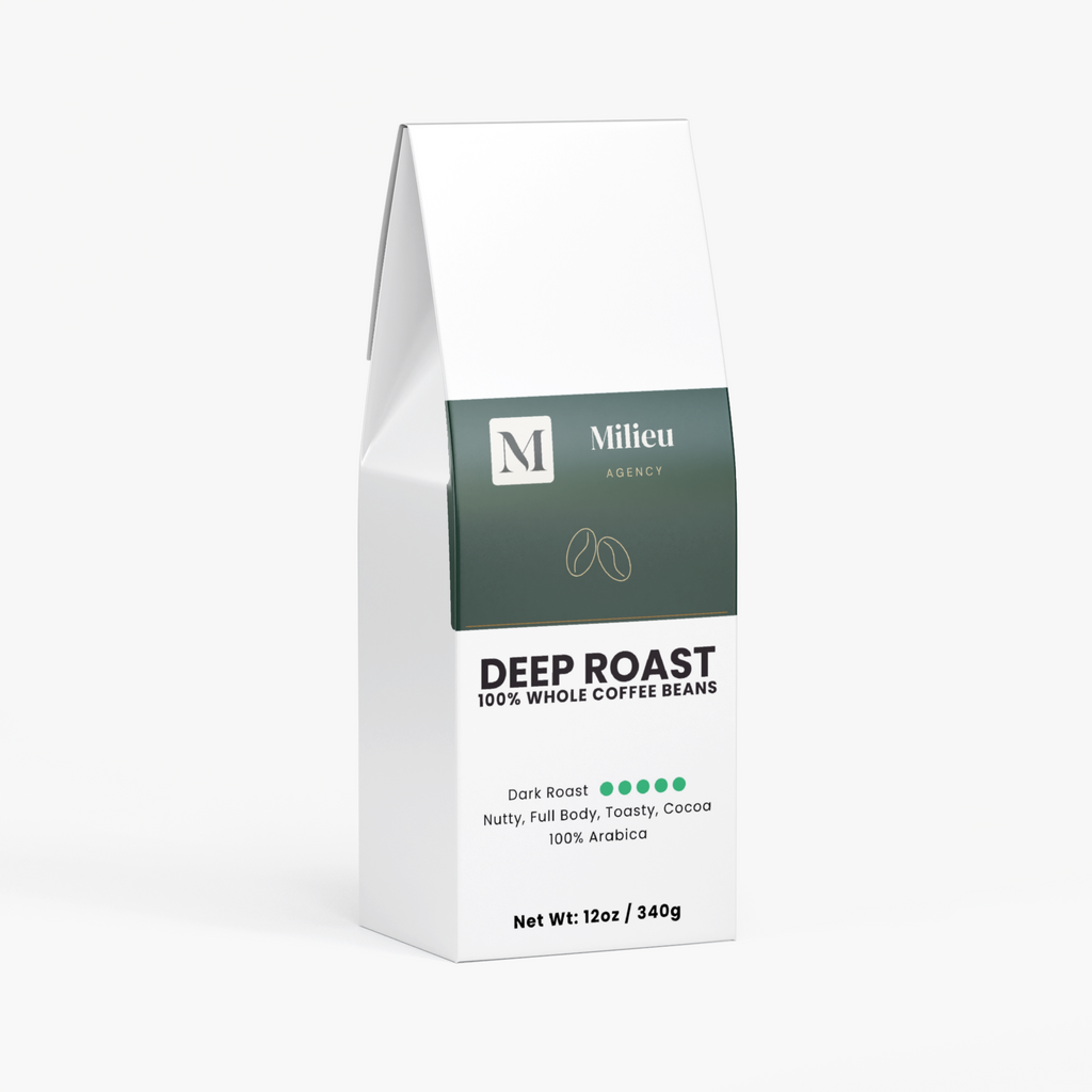 Milieu Deep Roast Coffee (Dark Roast)