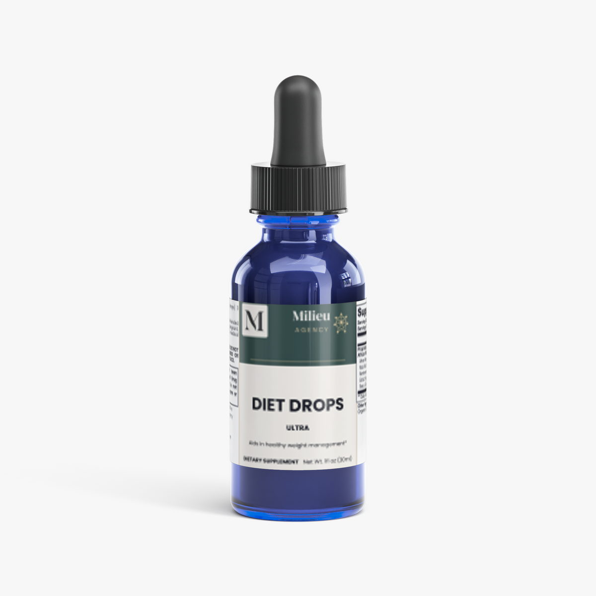 Milieu Diet Drops Ultra 1 oz