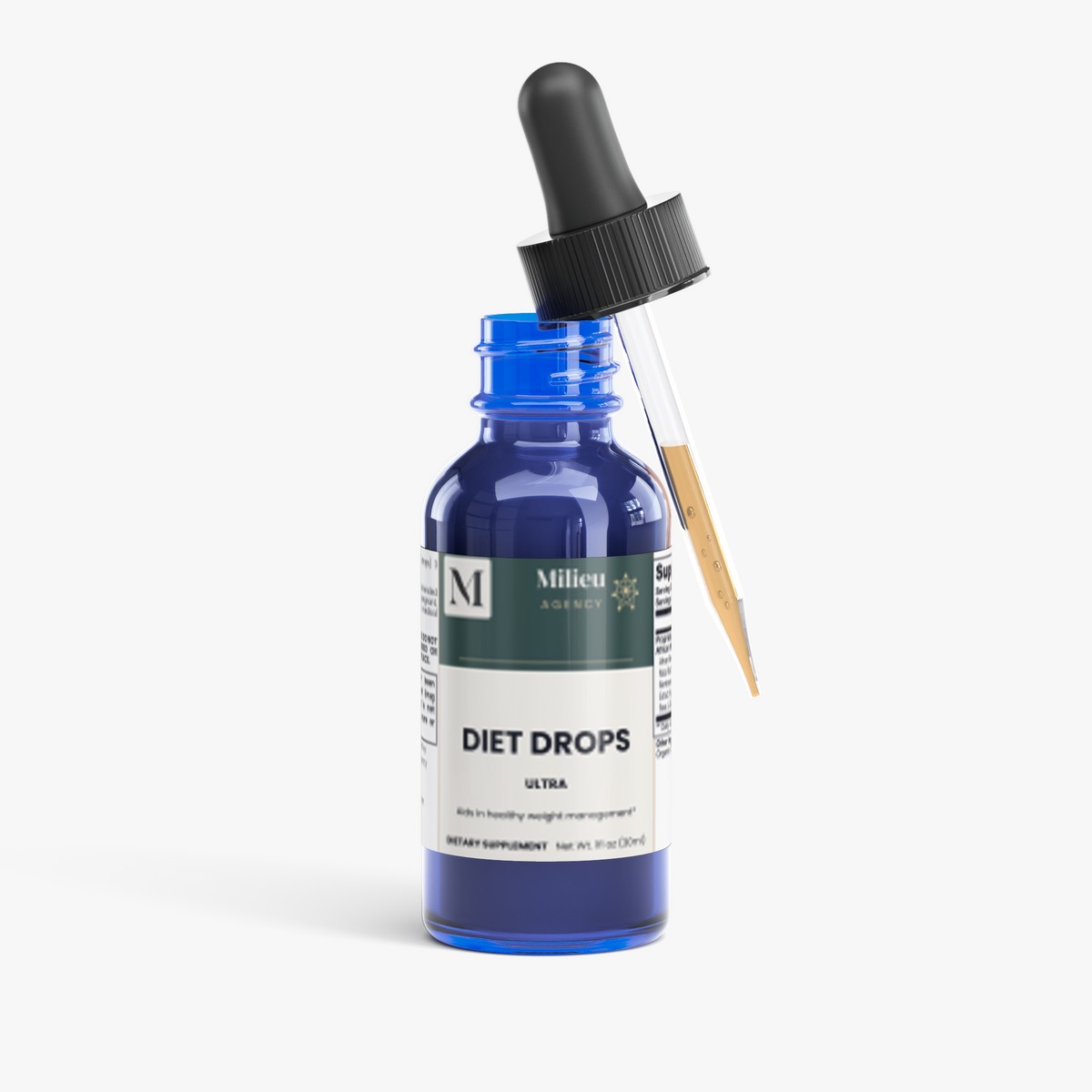 Milieu Diet Drops Ultra 1 oz