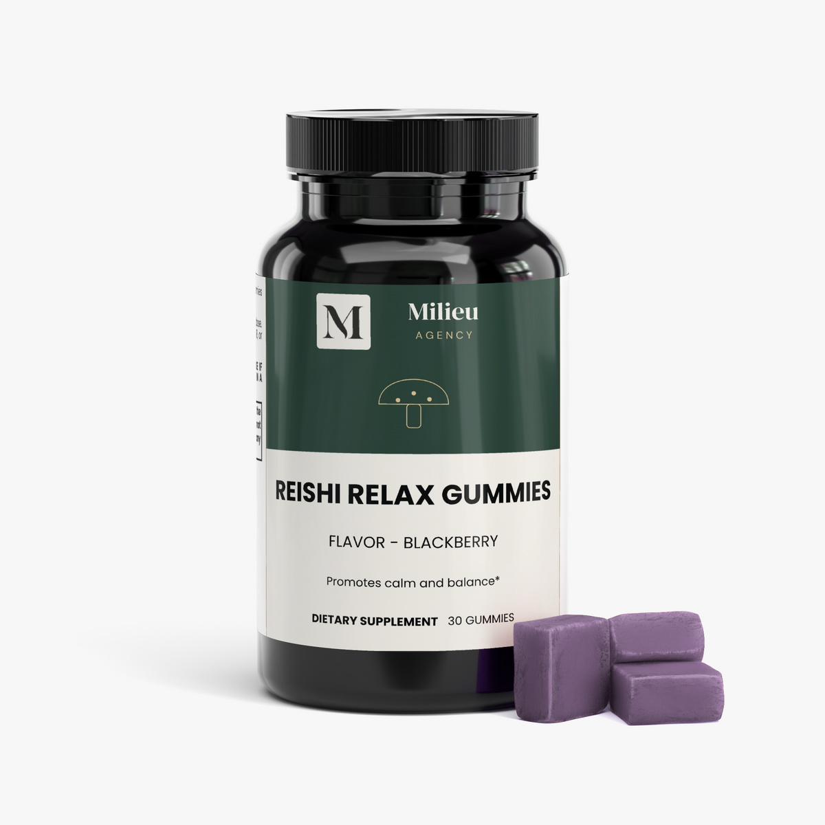 Milieu Reishi Relax Gummies