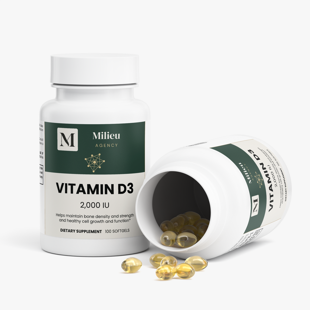 Milieu Vitamin D3 2,000 IU