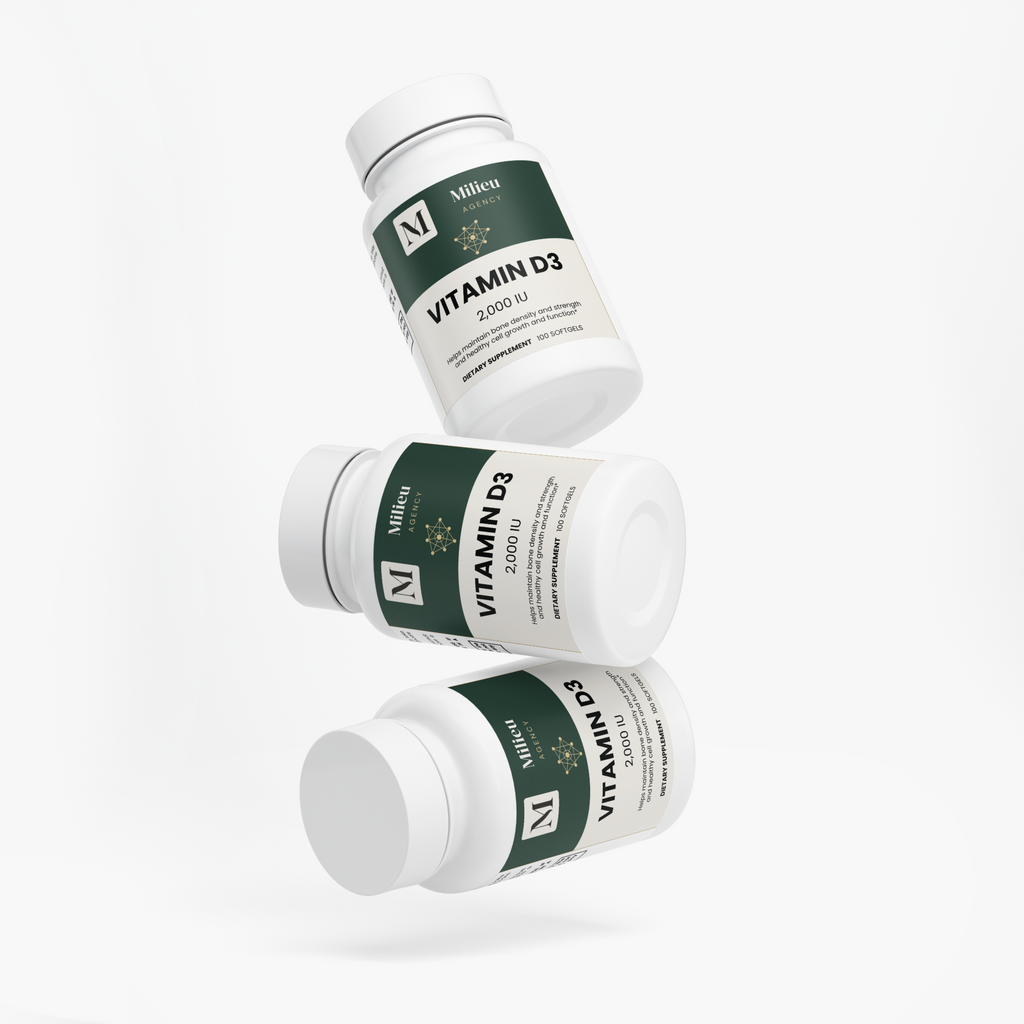 Milieu Vitamin D3 2,000 IU