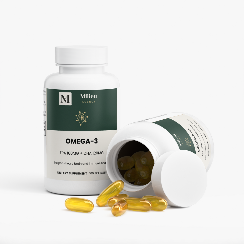 Milieu Omega-3 EPA 180mg + DHA 120mg