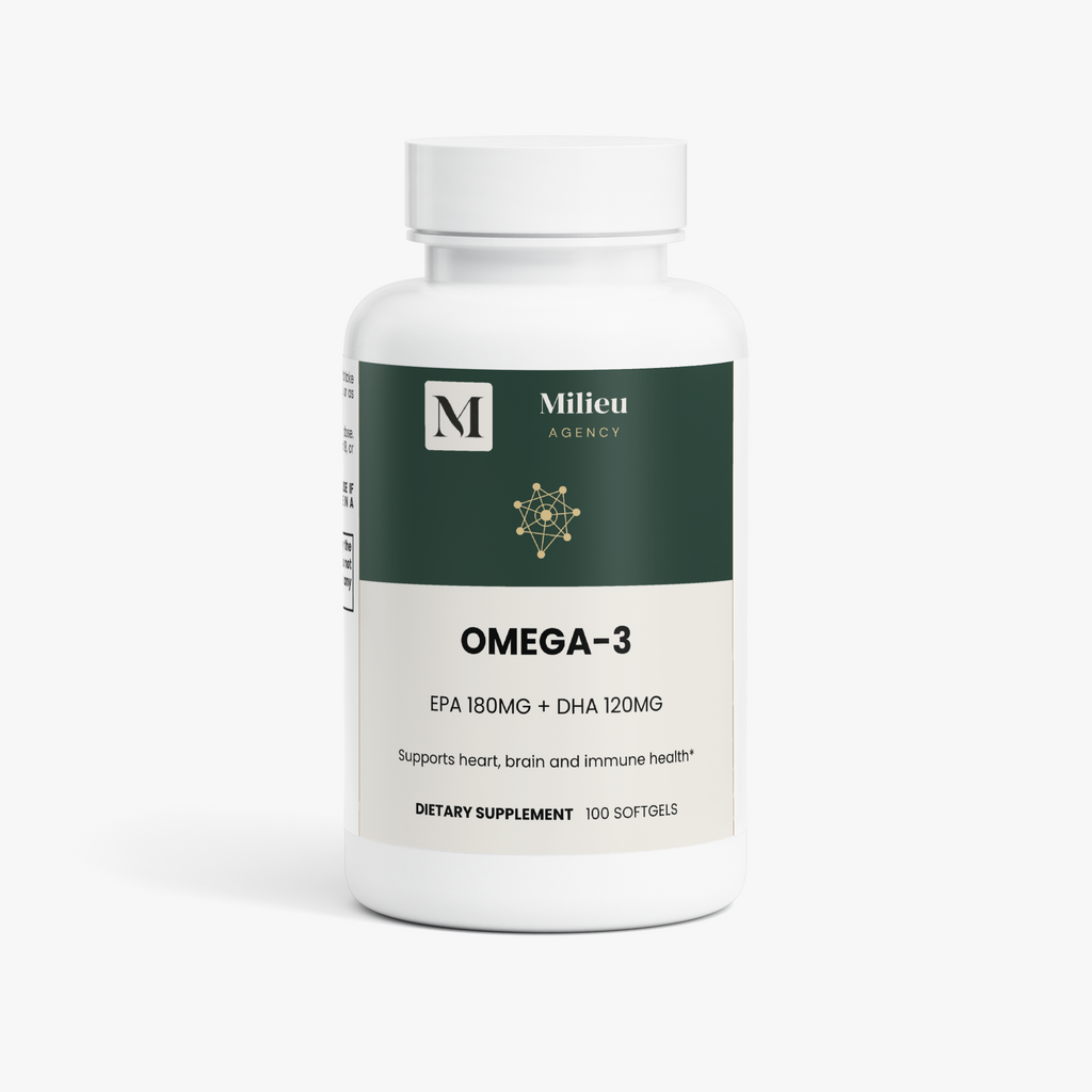 Milieu Omega-3 EPA 180mg + DHA 120mg