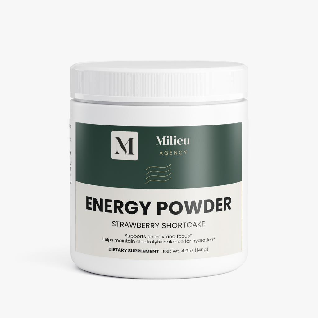 Milieu Energy Powder (Strawberry Shortcake)