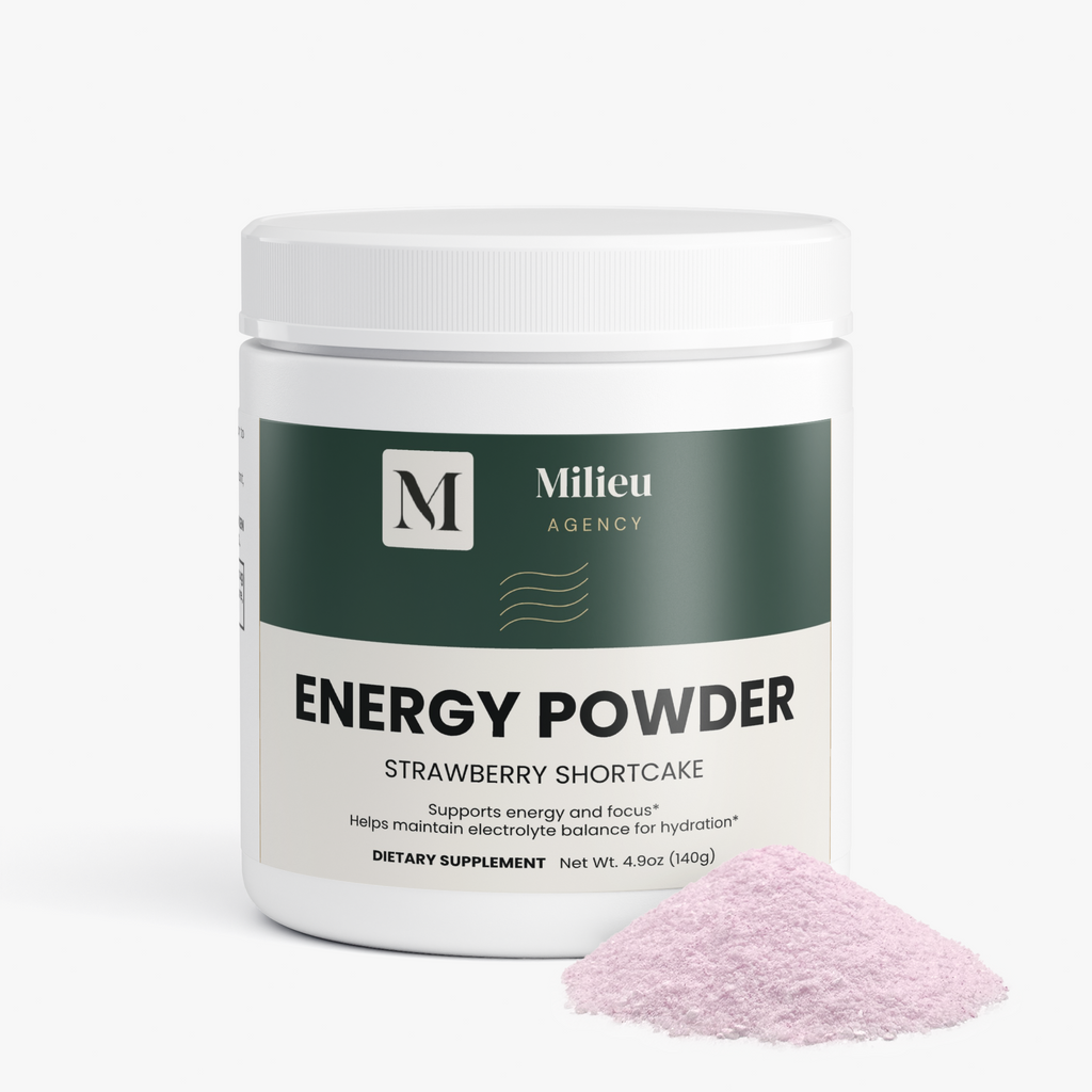 Milieu Energy Powder (Strawberry Shortcake)