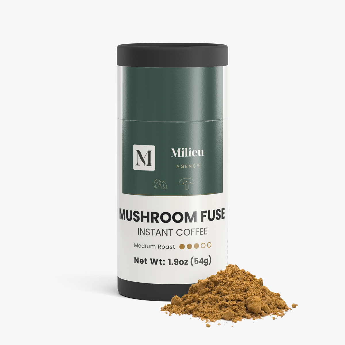 Milieu Mushroom Fuse Instant Coffee (Medium Roast)