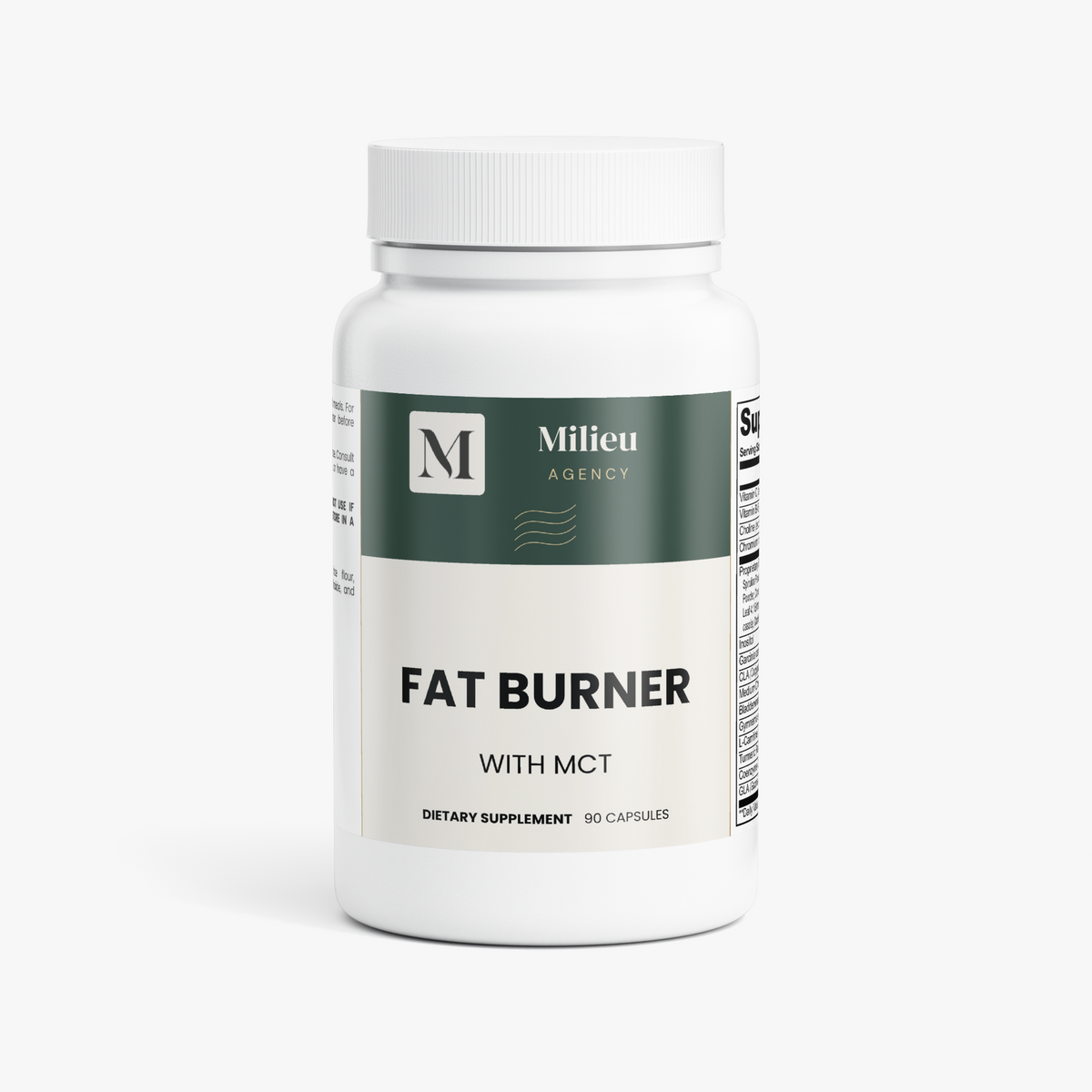 Milieu Fat Burner with MCT