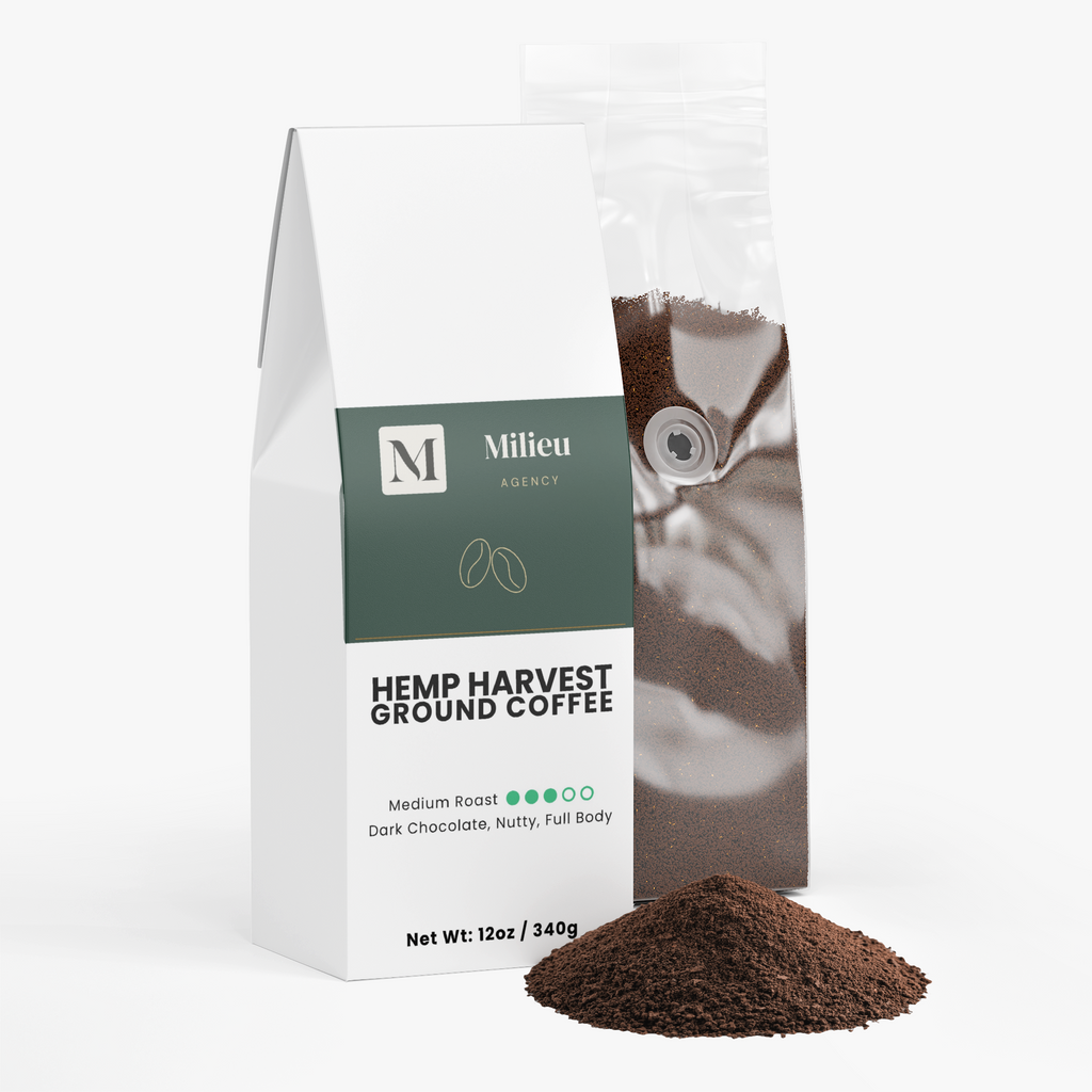 Milieu Hemp Harvest Coffee (Medium Roast)