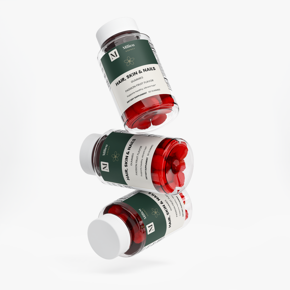 Milieu Hair, Skin & Nails Gummies