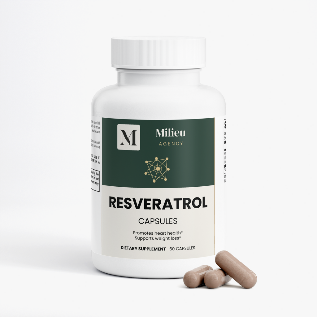 Milieu Resveratrol 50% 600mg