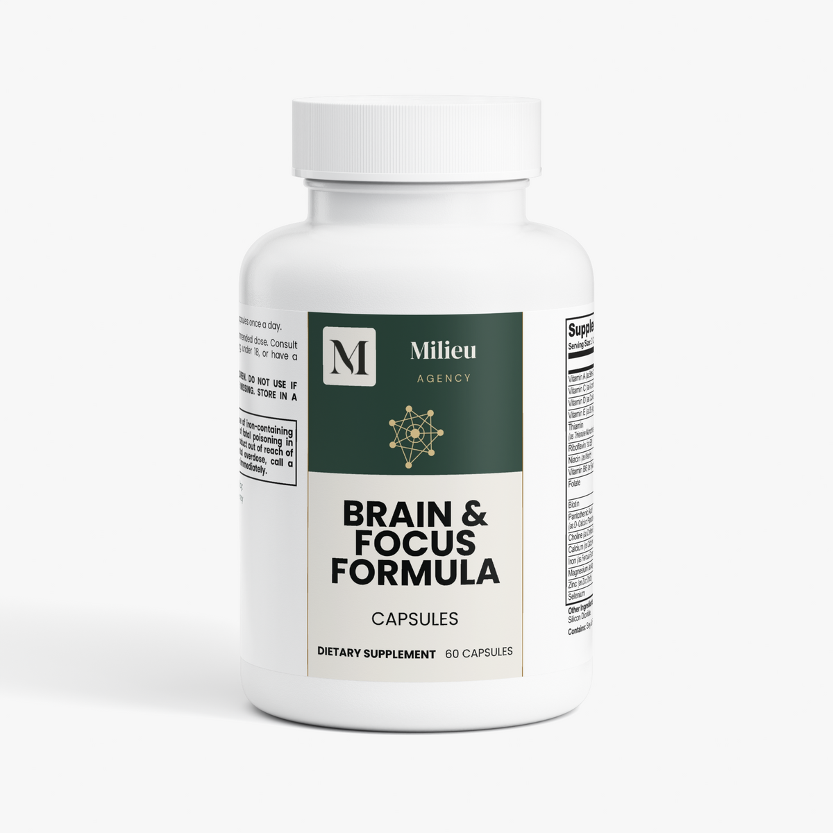 Milieu Brain & Focus Formula