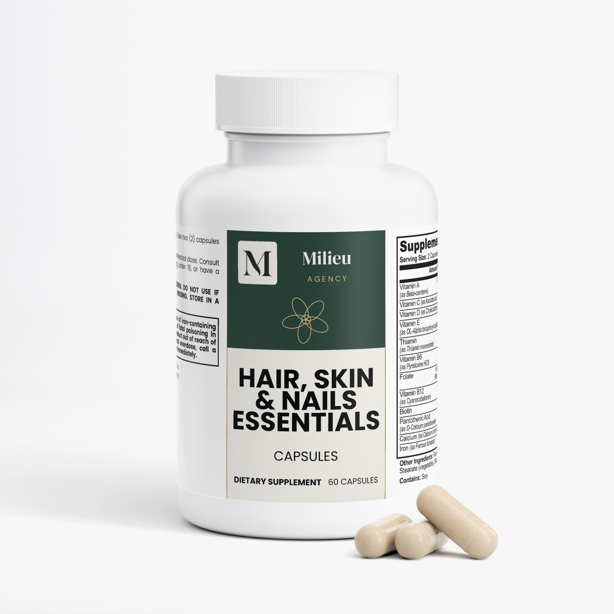 Milieu Hair, Skin and Nails Essentials