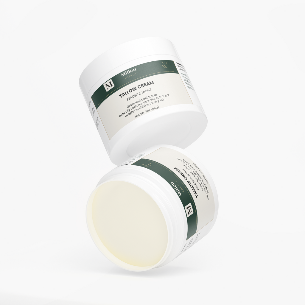 Milieu Tallow Cream Peaceful Night