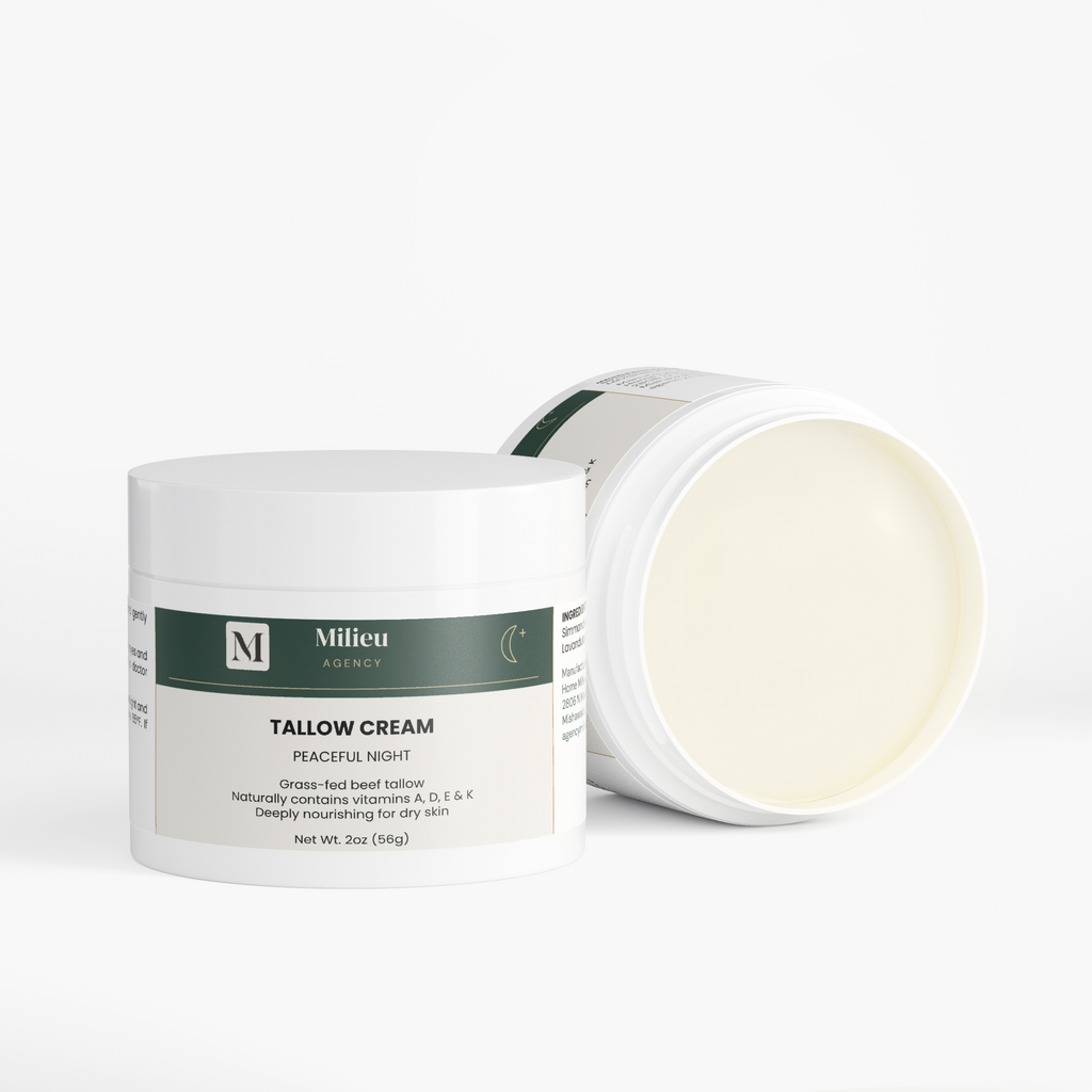 Milieu Tallow Cream Peaceful Night