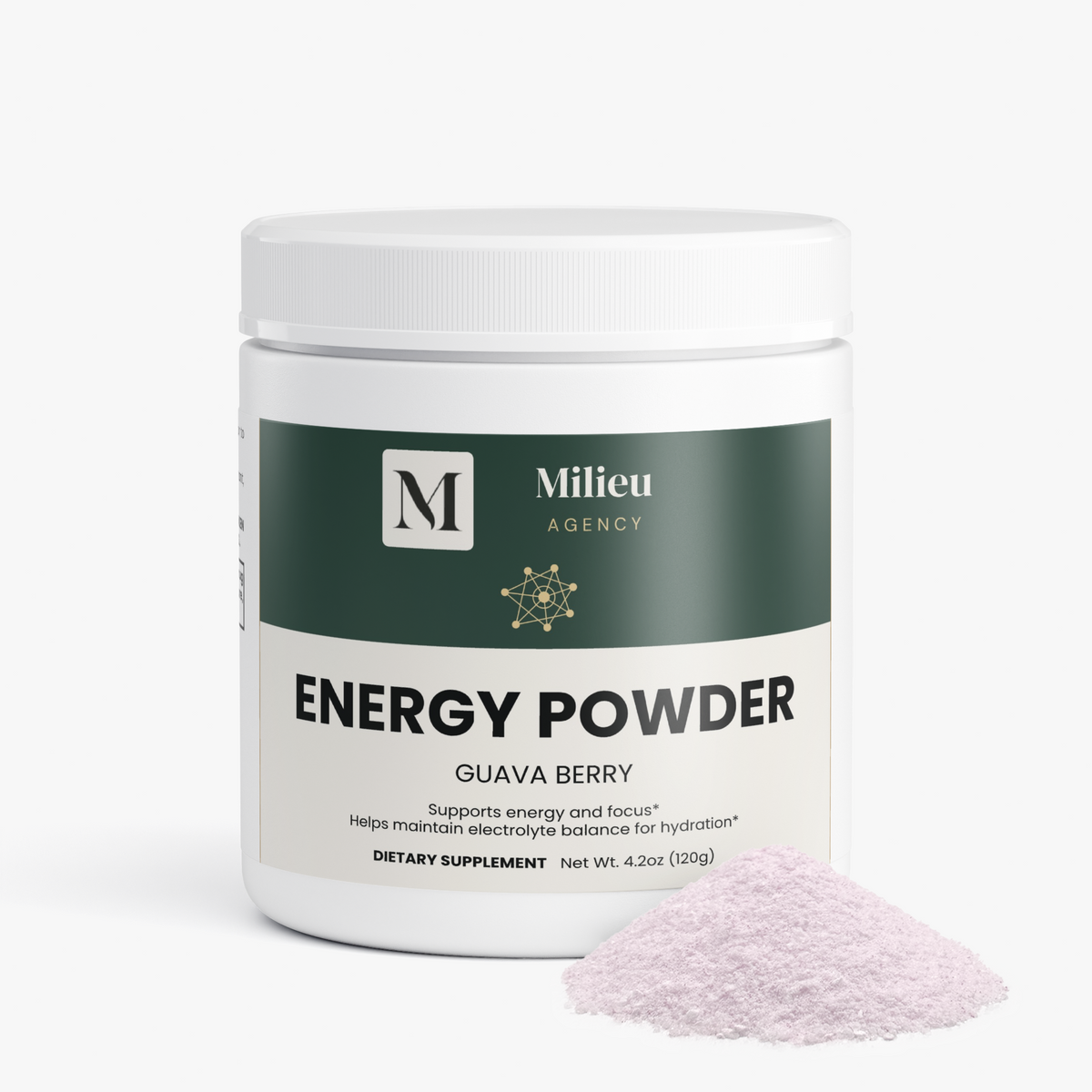 Milieu Energy Powder (Guava Berry)