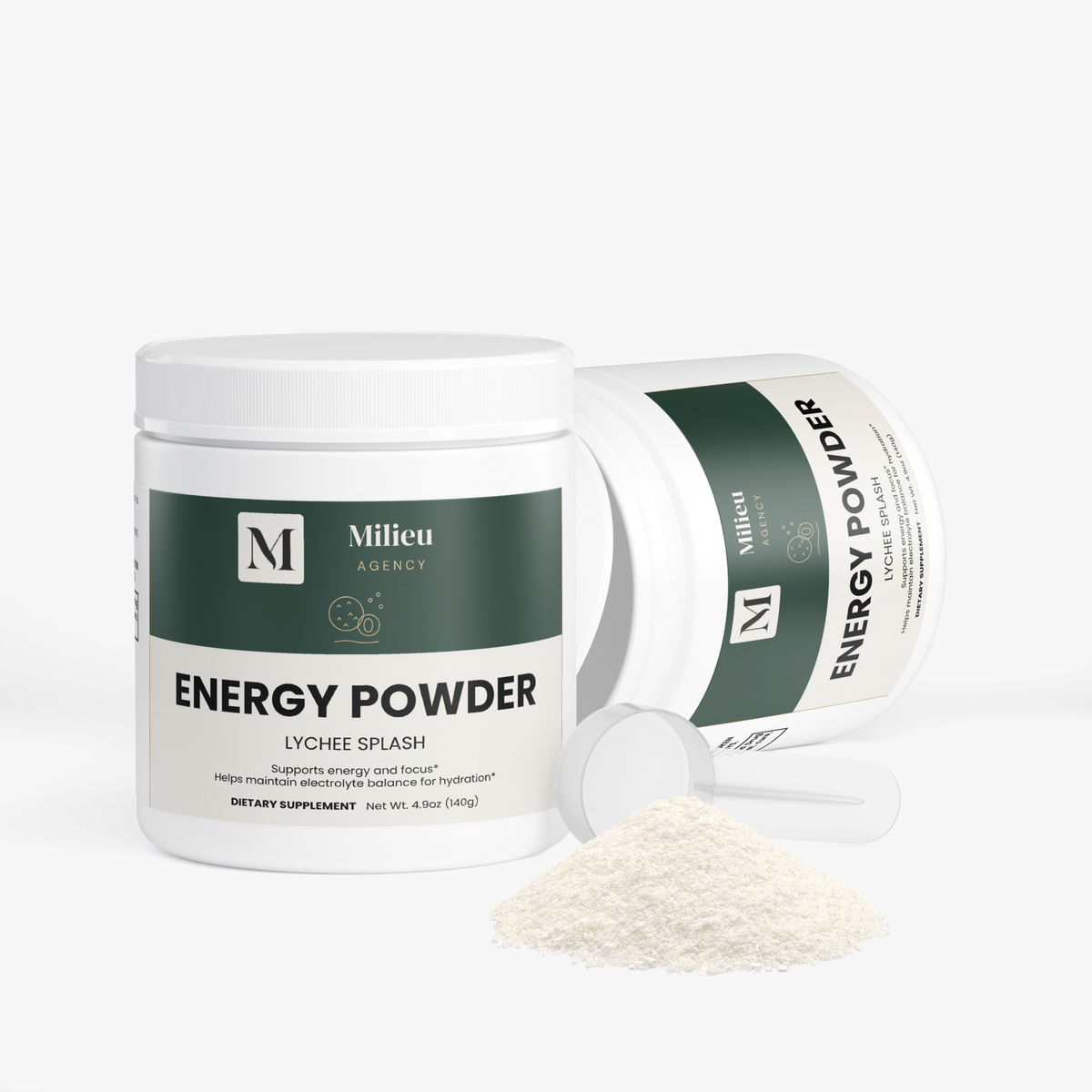 Milieu Energy Powder (Lychee Splash Energy)