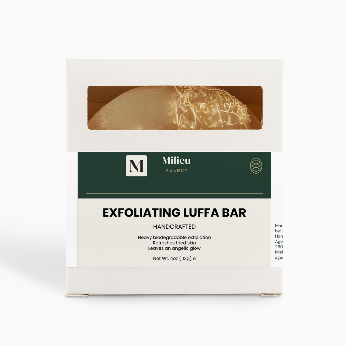 Milieu Exfoliating Luffa Bar