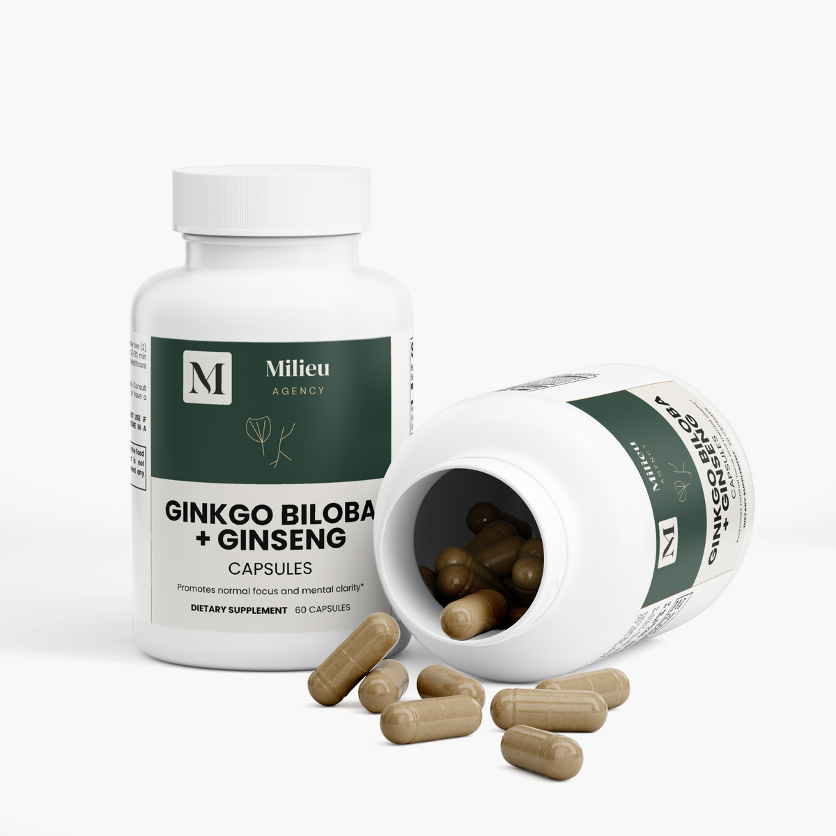 Milieu Ginkgo Biloba + Ginseng