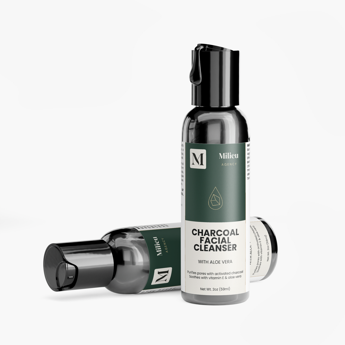 Milieu Charcoal Facial Cleanser