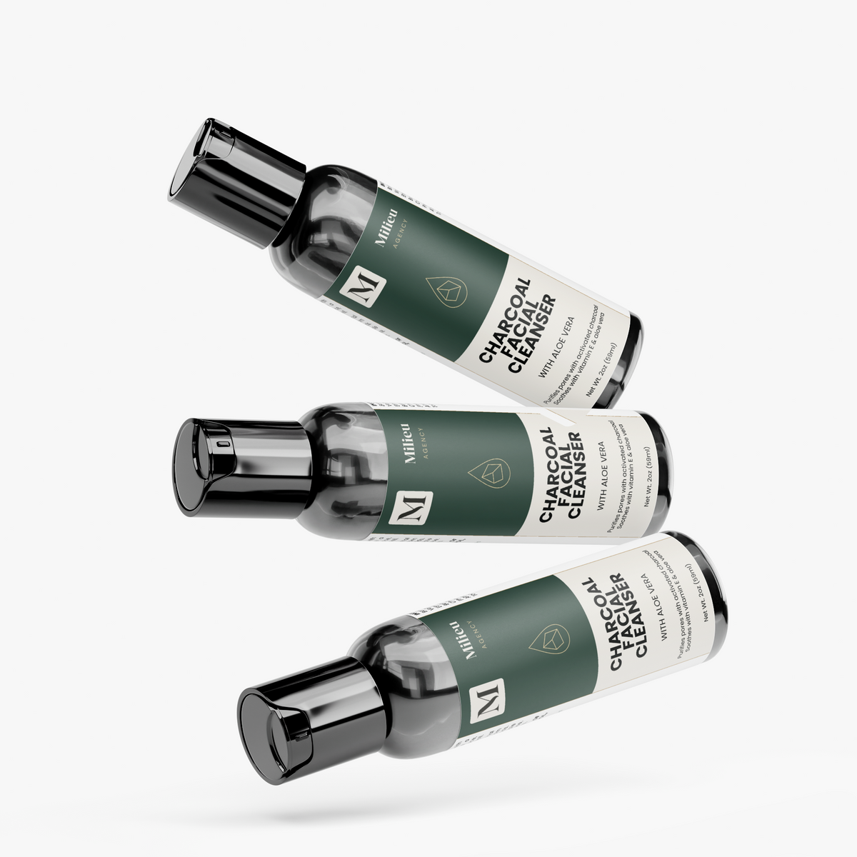 Milieu Charcoal Facial Cleanser
