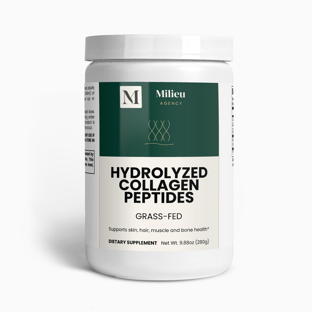Milieu Grass-Fed Hydrolyzed Collagen Peptides