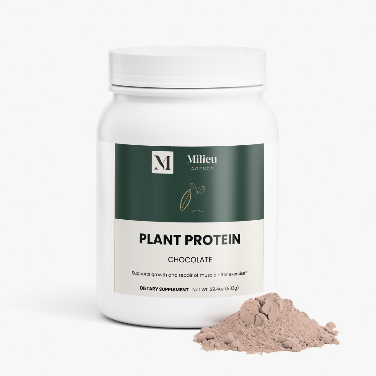 Milieu Plant Protein (Chocolate)