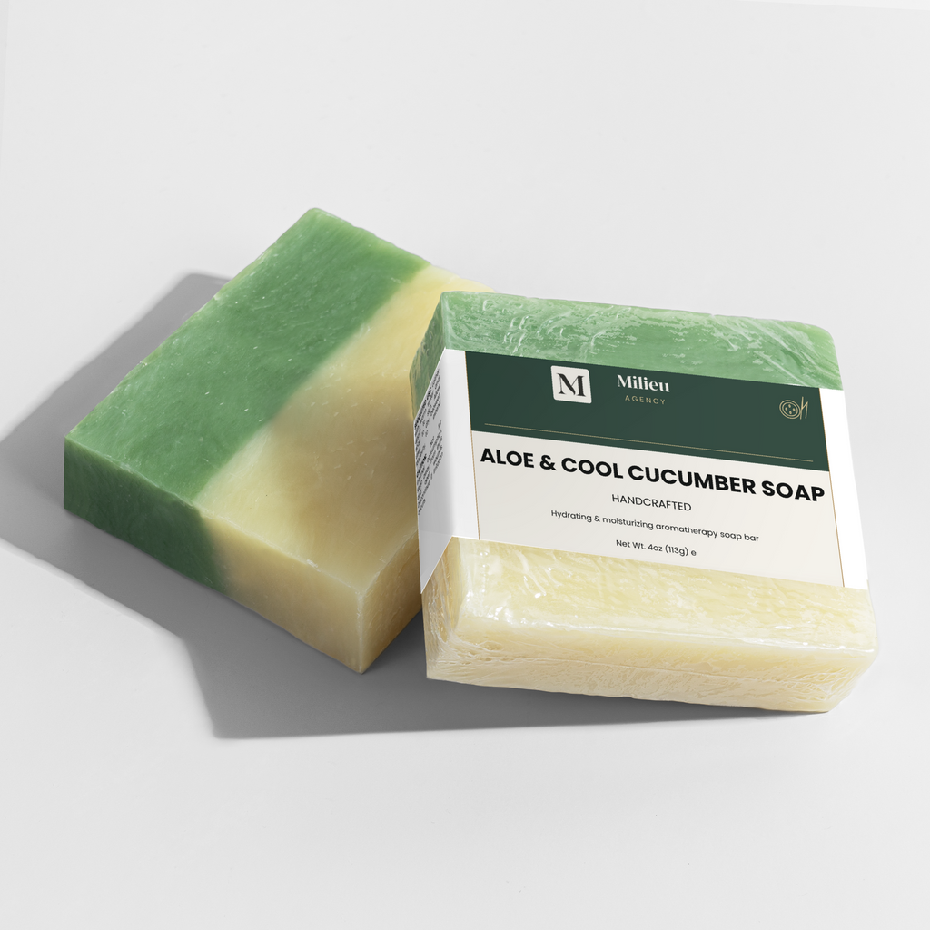 Milieu Aloe & Cool Cucumber Soap