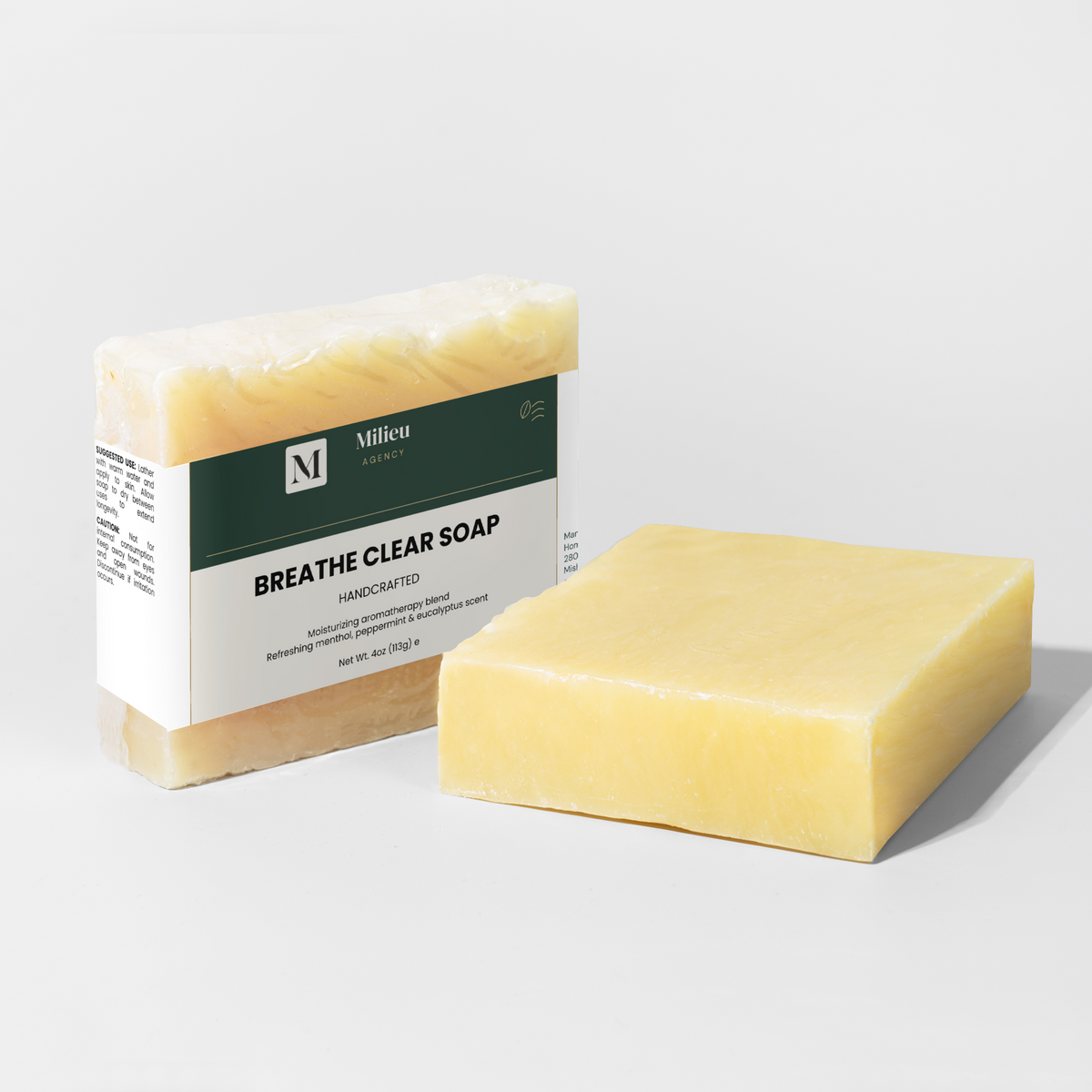 Milieu Breathe Clear Soap