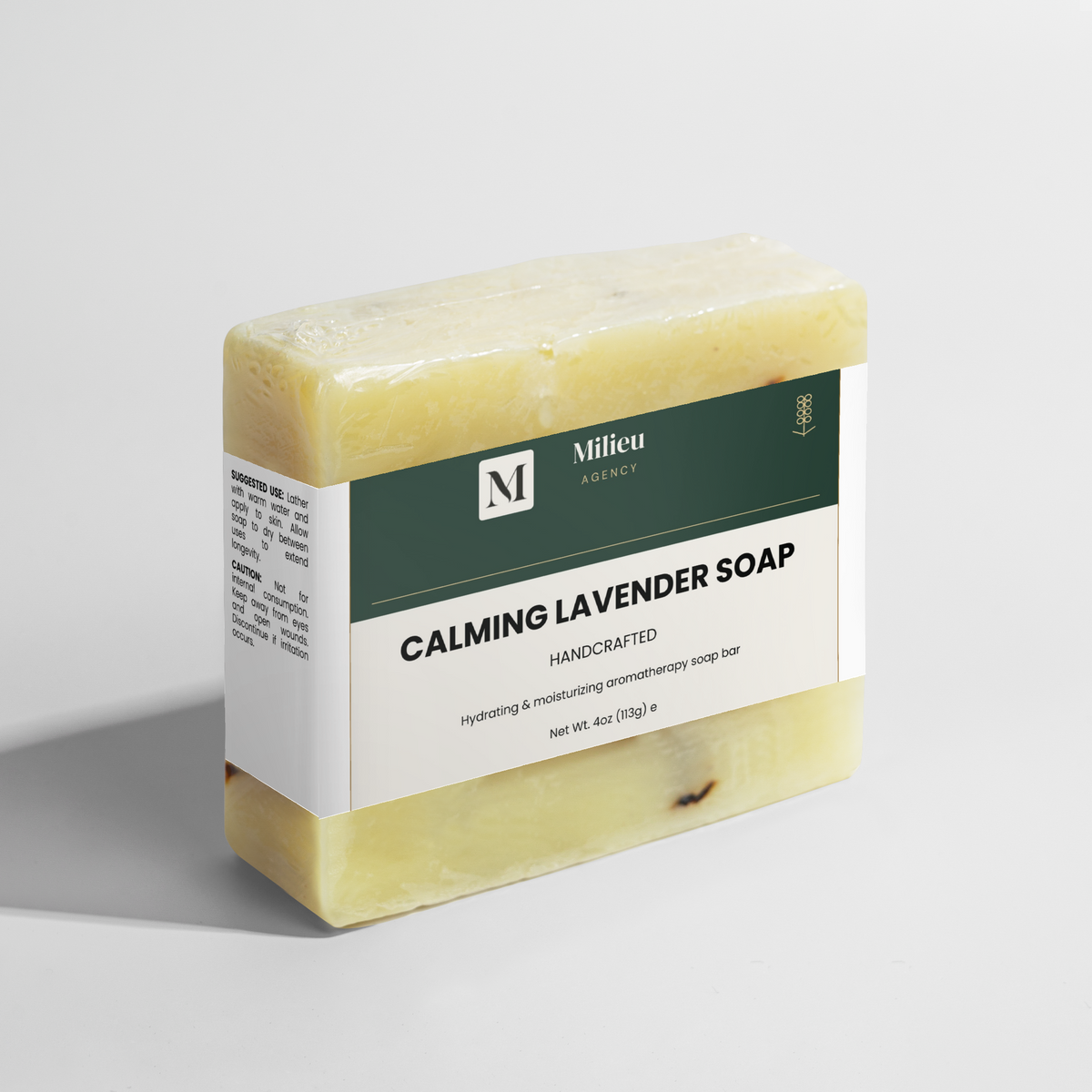 Milieu Calming Lavender Soap