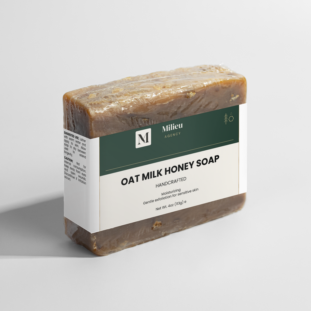 Milieu Oat Milk Honey Soap
