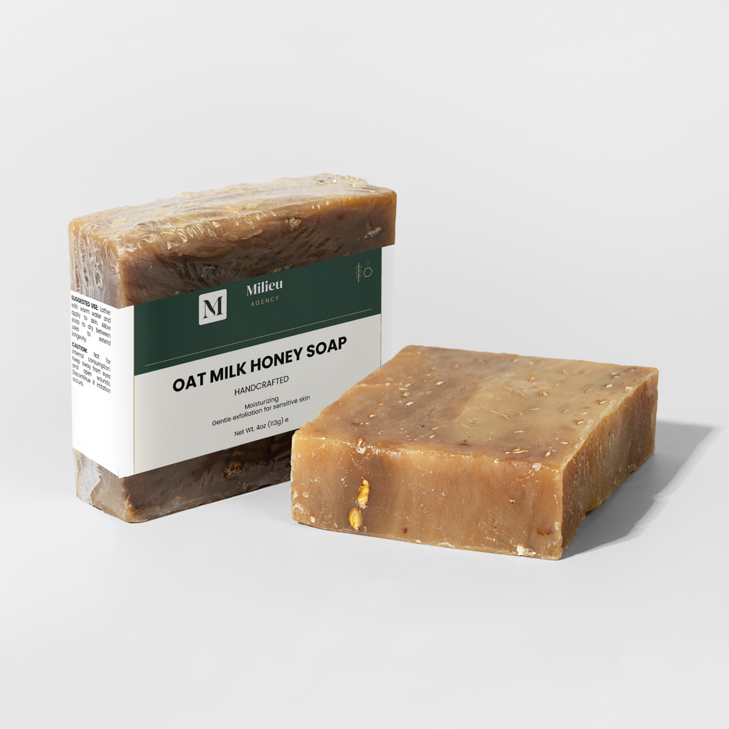 Milieu Oat Milk Honey Soap