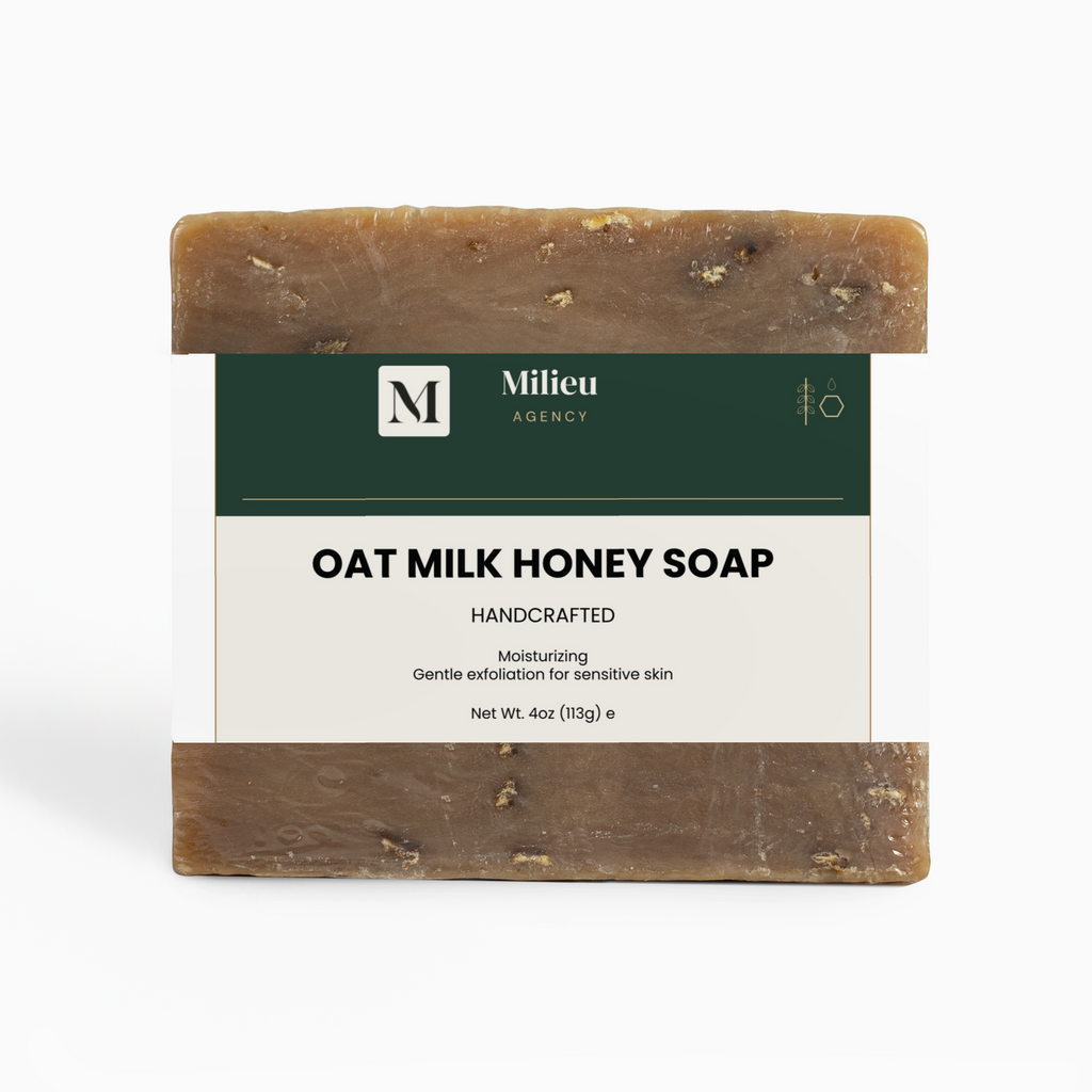 Milieu Oat Milk Honey Soap