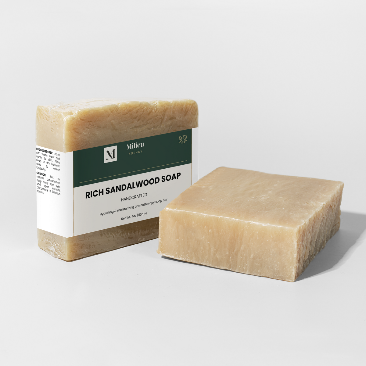 Milieu Rich Sandalwood Soap