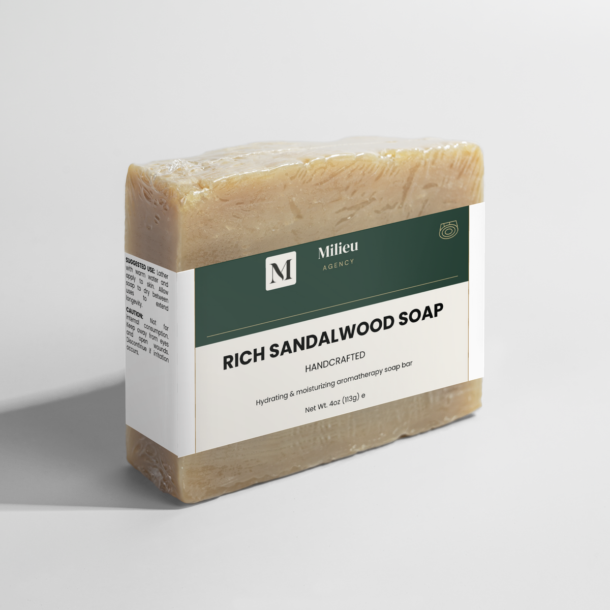 Milieu Rich Sandalwood Soap