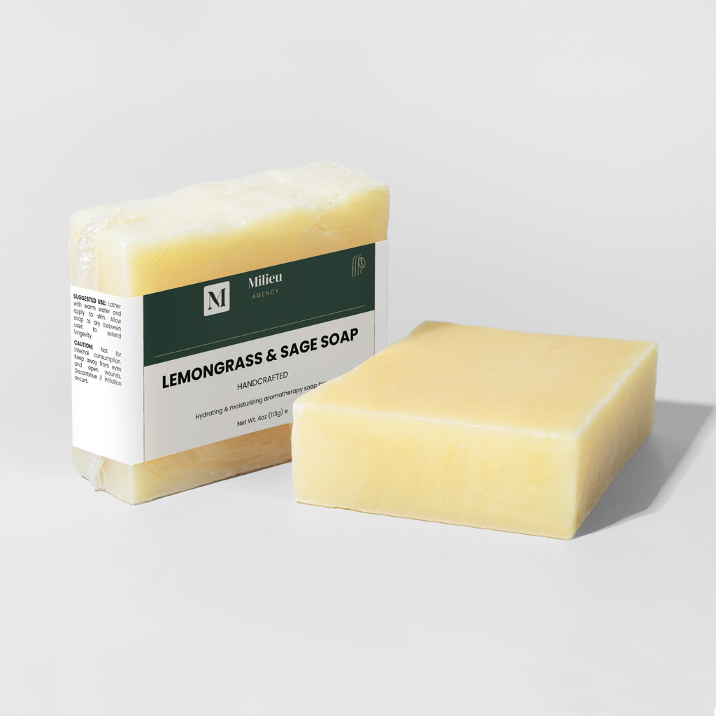 Milieu Lemongrass & Sage Soap