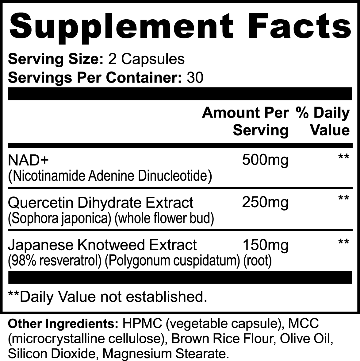 Milieu NAD+